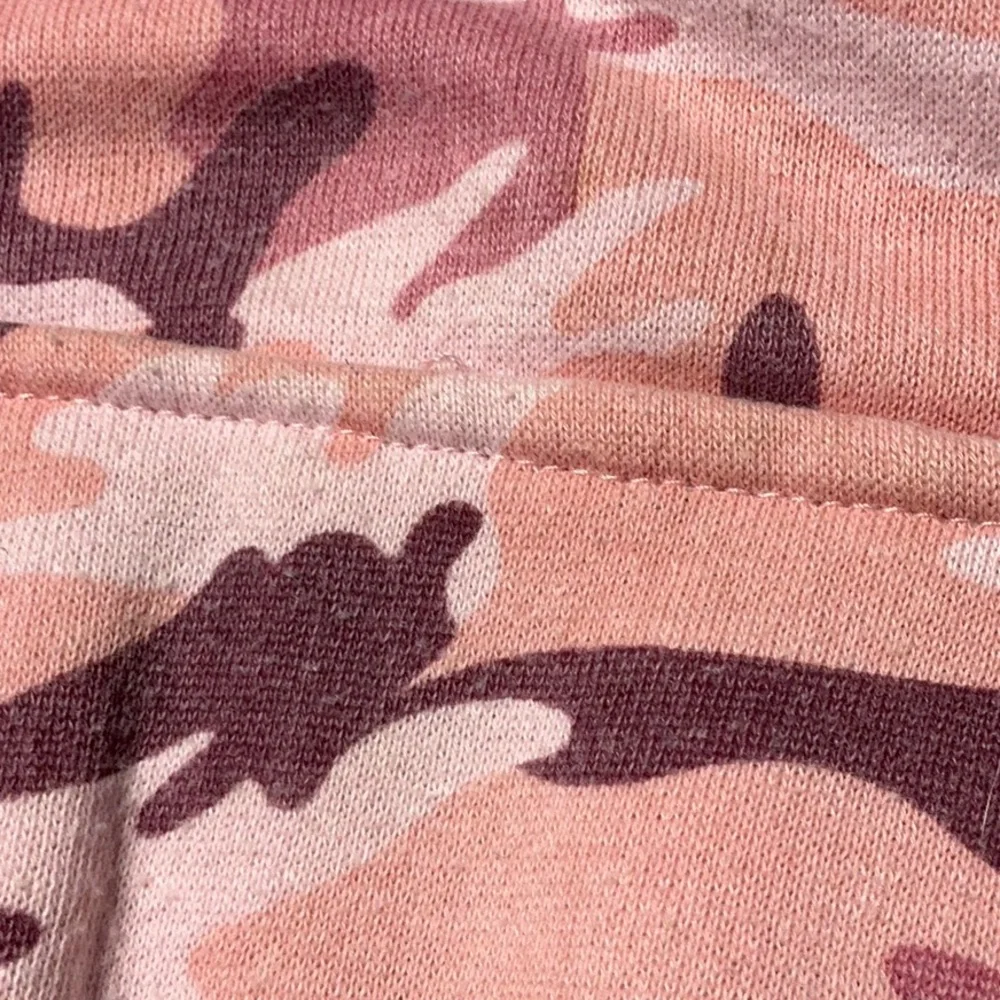Pink Camo Dog Hoodie Sweatshirt